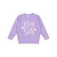 thumbnail image 1 of Inktastic Cute Big Sis Girls Announcement Toddler Sweatshirt, 1 of 4