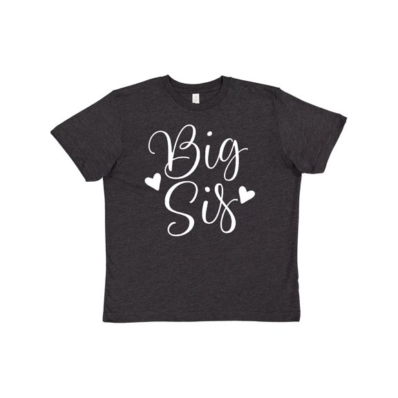 Inktastic Cute Big Sis Girls Announcement Youth T-Shirt