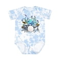 thumbnail image 1 of Inktastic Cute Blue Octopus Drumming Boys or Girls Baby Bodysuit, 1 of 5