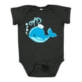 thumbnail image 1 of Inktastic Cute Blue Whale in Nautical Hat Boys or Girls Baby Bodysuit, 1 of 5