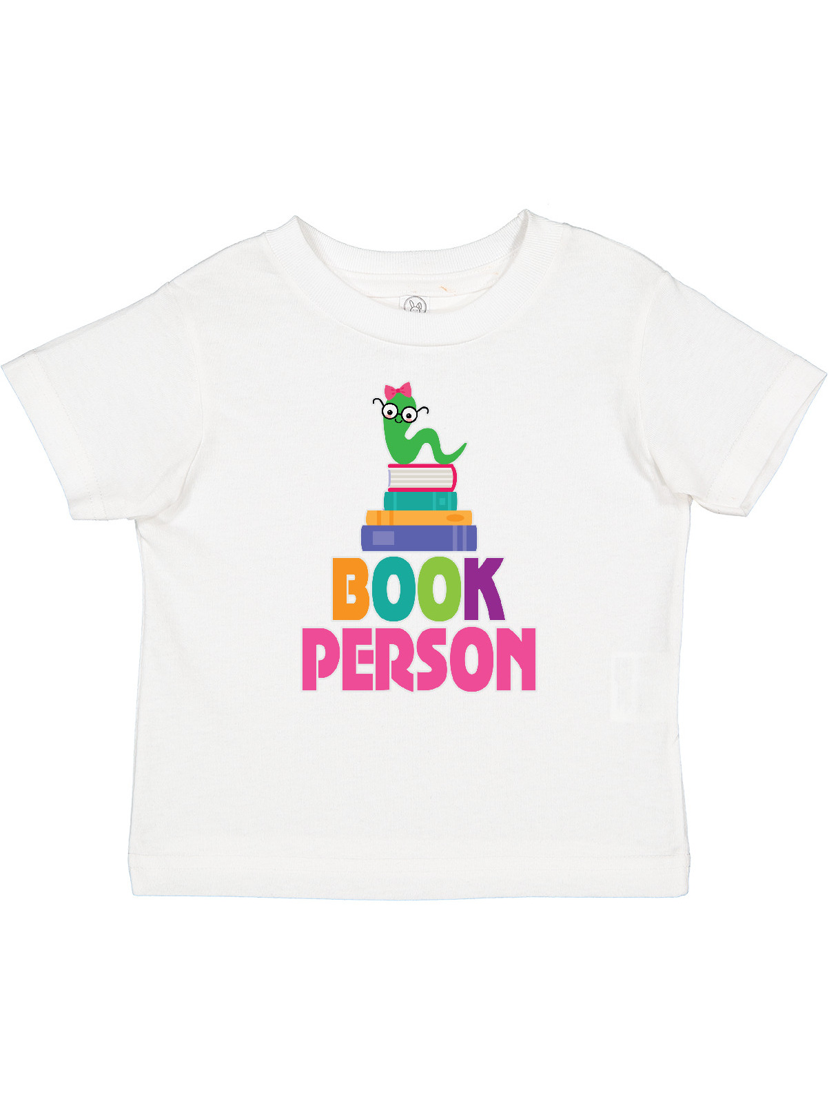 Inktastic Girl Hippo Toddler T-Shirt - Cute Hippo With Pink Bow Graphic Tee