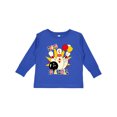 thumbnail image 1 of Inktastic Cute Bowling Pin 4th Birthday Boys or Girls Long Sleeve Toddler T-Shirt, 1 of 5