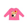 thumbnail image 1 of Inktastic Cute Bowling Pin 4th Birthday Boys or Girls Long Sleeve Toddler T-Shirt, 1 of 5
