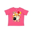thumbnail image 1 of Inktastic Cute Bowling Pin 4th Birthday Boys or Girls Toddler T-Shirt, 1 of 5