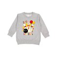 thumbnail image 1 of Inktastic Cute Bowling Pin 4th Birthday Toddler Sweatshirt, 1 of 4