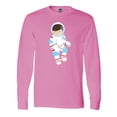 thumbnail image 1 of Inktastic Cute Boy, Astronaut, Cosmonaut, Space Flight Long Sleeve T-Shirt, 1 of 5