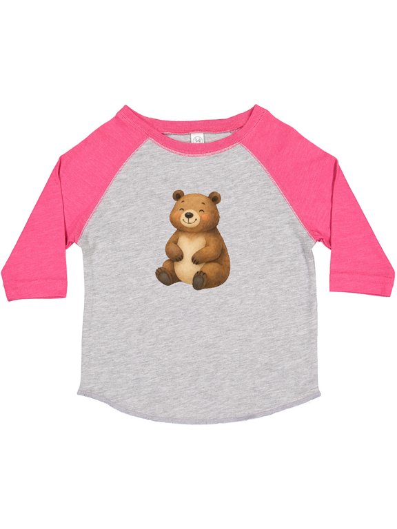 Inktastic Cute Brown Bear Boys or Girls Toddler T-Shirt