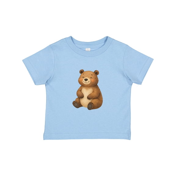 Inktastic Cute Brown Bear Boys or Girls Toddler T-Shirt