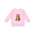 thumbnail image 1 of Inktastic Cute Brown Bear Toddler Sweatshirt, 1 of 4