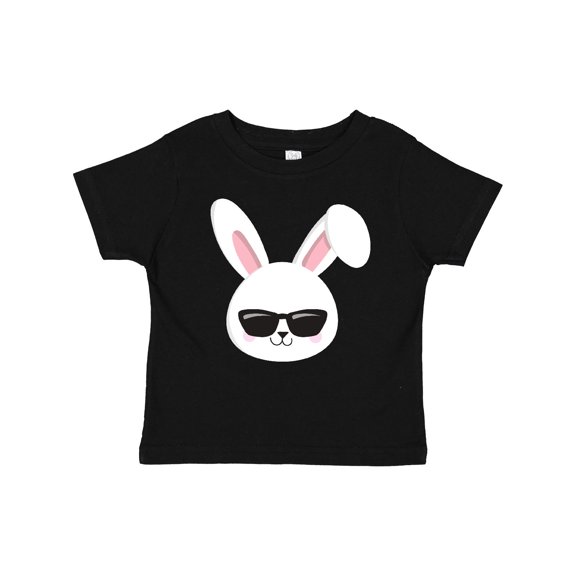 Inktastic Cute Bunny, White Bunny, Bunny Wearing Sunglasses Boys or Girls Baby T-Shirt