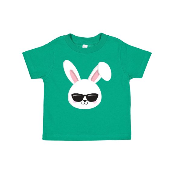 Inktastic Cute Bunny, White Bunny, Bunny Wearing Sunglasses Boys or Girls Baby T-Shirt