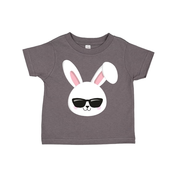 Inktastic Cute Bunny, White Bunny, Bunny with Sunglasses Boys or Girls Toddler T-Shirt