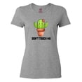 thumbnail image 1 of Inktastic Cute Cactus Dont Touch Me Women's T-Shirt, 1 of 5