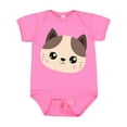 thumbnail image 1 of Inktastic Cute Cat, Little Cat, Cat Head, Brown Cat Boys or Girls Baby Bodysuit, 1 of 5