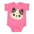 thumbnail image 1 of Inktastic Cute Cat, Little Cat, Cat Head, Brown Cat Boys or Girls Baby Bodysuit, 1 of 5