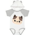 thumbnail image 1 of Inktastic Cute Cat, Little Cat, Cat Head, Brown Cat Boys or Girls Baby Bodysuit, 1 of 5