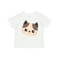 thumbnail image 1 of Inktastic Cute Cat, Little Cat, Cat Head, Brown Cat Boys or Girls Baby T-Shirt, 1 of 5