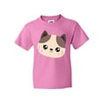 thumbnail image 1 of Inktastic Cute Cat, Little Cat, Cat Head, Brown Cat Youth T-Shirt, 1 of 5