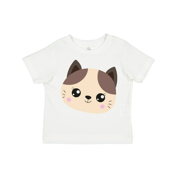 Inktastic Cute Cat, Little Cat, Kitten, Kitty, Cute Animal Boys or Girls Toddler T-Shirt