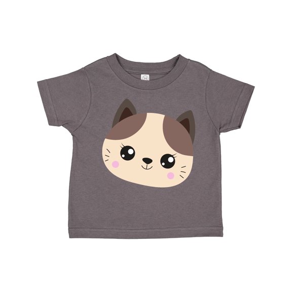 Inktastic Cute Cat, Little Cat, Kitten, Kitty, Cute Animal Boys or Girls Toddler T-Shirt