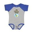 thumbnail image 1 of Inktastic Cute Cat, Little Cat, Kitty, Kitten, Fish Bowl Girls Baby Bodysuit, 1 of 5