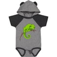 thumbnail image 1 of Inktastic Cute Chameleon Boys or Girls Baby Bodysuit, 1 of 5