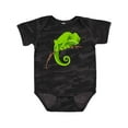 thumbnail image 1 of Inktastic Cute Chameleon Boys or Girls Baby Bodysuit, 1 of 5