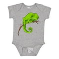 thumbnail image 1 of Inktastic Cute Chameleon Boys or Girls Baby Bodysuit, 1 of 5