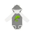 thumbnail image 1 of Inktastic Cute Chameleon Boys or Girls Long Sleeve Baby Bodysuit, 1 of 5