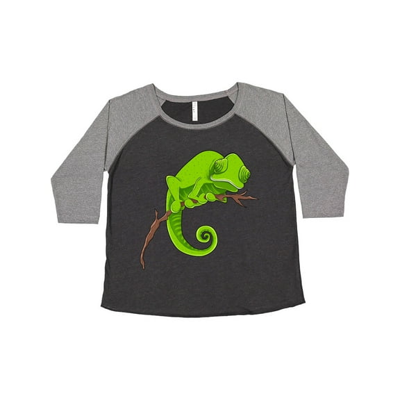 Inktastic Cute Chameleon Women's Plus Size T-Shirt
