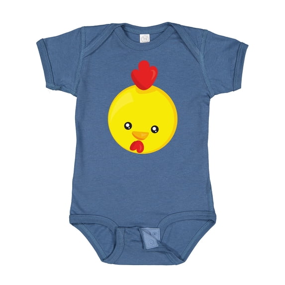 Inktastic Cute Chicken, Baby Chicken, Chick, Rooster Boys or Girls Baby Bodysuit