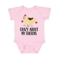 thumbnail image 1 of Inktastic Cute Chicken Farming Boys or Girls Baby Bodysuit, 1 of 5