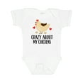 thumbnail image 1 of Inktastic Cute Chicken Farming Boys or Girls Baby Bodysuit, 1 of 5