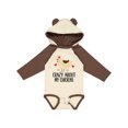 thumbnail image 1 of Inktastic Cute Chicken Farming Boys or Girls Long Sleeve Baby Bodysuit, 1 of 5