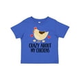 thumbnail image 1 of Inktastic Cute Chicken Farming Boys or Girls Toddler T-Shirt, 1 of 5