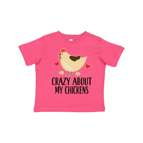 Inktastic Cute Chicken Farming Boys or Girls Toddler T-Shirt