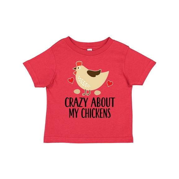 Inktastic Cute Chicken Farming Boys or Girls Toddler T-Shirt