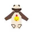 thumbnail image 1 of Inktastic Cute Chicken, Little Chicken, Yellow Chicken Boys or Girls Long Sleeve Baby Bodysuit, 1 of 5