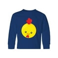 thumbnail image 1 of Inktastic Cute Chicken, Little Chicken, Yellow Chicken Long Sleeve Youth T-Shirt, 1 of 5