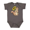 thumbnail image 1 of Inktastic Cute Chipmunk with Sunflower Boys or Girls Baby Bodysuit, 1 of 5