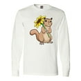 thumbnail image 1 of Inktastic Cute Chipmunk with Sunflower Long Sleeve T-Shirt, 1 of 5