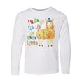 thumbnail image 1 of Inktastic Cute Christmas Fa Lla Llama Long Sleeve Youth T-Shirt, 1 of 5