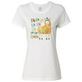thumbnail image 1 of Inktastic Cute Christmas Fa Lla Llama Women's T-Shirt, 1 of 5