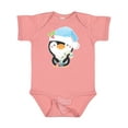 thumbnail image 1 of Inktastic Cute Christmas Penguin in Blue Hat Boys or Girls Baby Bodysuit, 1 of 5