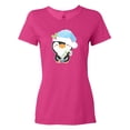thumbnail image 1 of Inktastic Cute Christmas Penguin in Blue Hat Women's T-Shirt, 1 of 5
