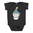 thumbnail image 1 of Inktastic Cute Christmas Snowman in Blue Hat and Scarf Boys or Girls Baby Bodysuit, 1 of 5