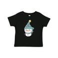 thumbnail image 1 of Inktastic Cute Christmas Snowman in Blue Hat and Scarf Boys or Girls Baby T-Shirt, 1 of 5