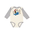 thumbnail image 1 of Inktastic Cute Christmas Unicorn with Cookies Boys or Girls Long Sleeve Baby Bodysuit, 1 of 5