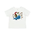 thumbnail image 1 of Inktastic Cute Christmas Unicorn with Cookies Boys or Girls Toddler T-Shirt, 1 of 5