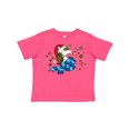 thumbnail image 1 of Inktastic Cute Christmas Unicorn with Cookies Boys or Girls Toddler T-Shirt, 1 of 5